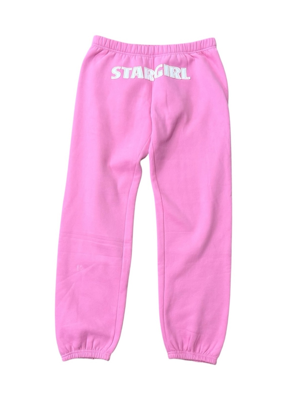 Jane Doh Stargirl Pink Jogger Sweatpants Lounge XL Riley Saurage FLAWS